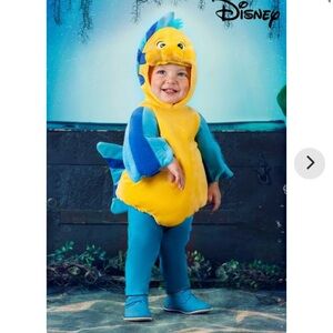 Disney Plush Flounder Costume for Infants